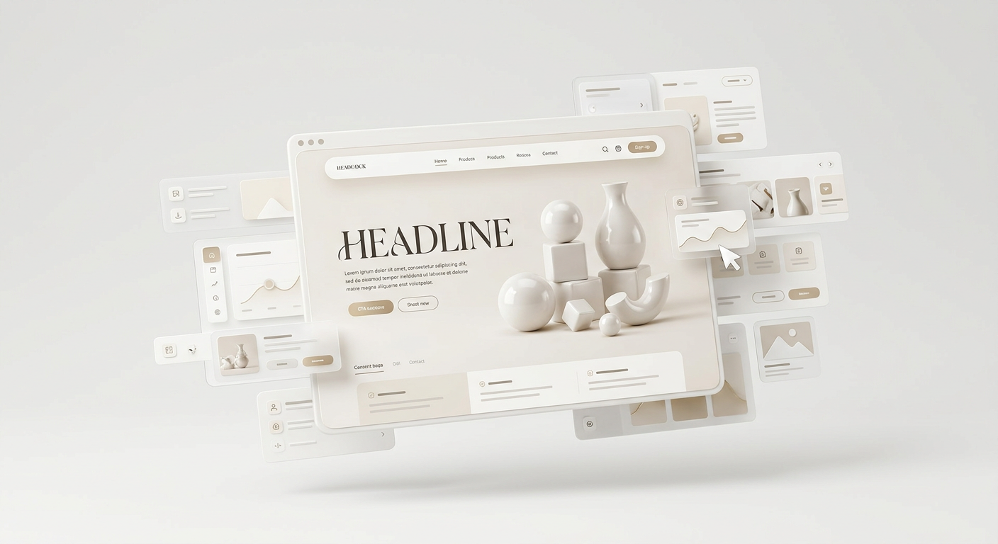 Eterno 3D Web project preview